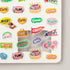 Midori SPEECH BUBBLES Phrases Words Sticker for DIARY Series Stickers Washi Tape Stickers Repositionable Stickers Bujo Stickers | 2569
