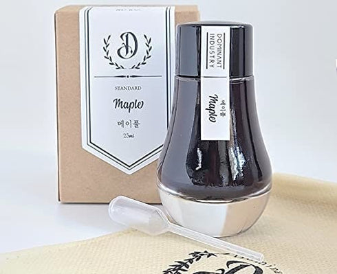 Dominant Industry Ink DOMINANT BLUE Standard Fountain Pen Ink Handmade Dip Pen Ink Hand Crafted Bottle Ink | 25ml