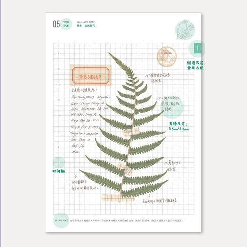 2024 B6 & A6 Papermood SINGLE Book Tomoe River 52gsm One Day Per Page Cousin Techo Planner Notebook Journal | 431 Pages