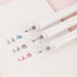 Kokuyo Vividry BUNGO & NEKO Limited Edition Three Pen Set Retractable Gel Pen Color Ink | WSG-PR2M302-3S