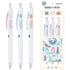 Kokuyo Vividry BUNGO & NEKO Limited Edition Three Pen Set Retractable Gel Pen Color Ink | WSG-PR2M302-3S