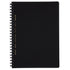 Kokuyo A5 Soft Ring BUSINESS Series BLACK 6mm Dotted Line Notebook Sustainable Notebook | 70 Sheets SV437B