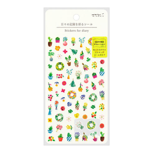 Midori ANIMALS In Scenes CAT Dog Squirrel Sticker for DIARY Series Stickers Washi Tape Stickers Repositionable Stickers Bujo Stickers | 2568