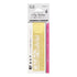 Midori CLIP RULER CAT Kitten Kitty Animals Stencil Template Bujo Template Metal Bookmark | Pink Card