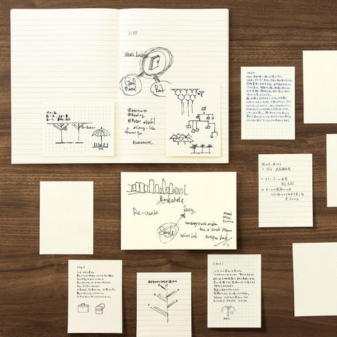 A7 MD Midori BLANK Sticky Notes