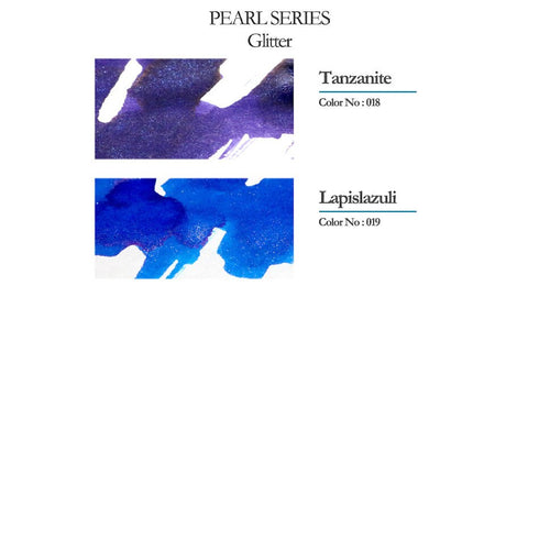 Dominant Industry Ink LES NYMPHÉAS LES Nuages Painter's Series Glitter Fountain Pen Ink Handmade Dip Pen Ink Hand Crafted Bottle Ink | 25ml
