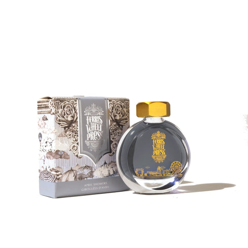 Ferris Wheel Press APRIL SHOWERS Fountain Pen Ink Dip Pen Ink Calligraphy Ink Bottle Ink | 38ml