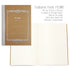 Tsubame Note Fools B5 BLANK Plain Cream Notebook Section Notebook Unlined | C3020 64 Pages