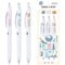 Kokuyo Vividry BUNGO & NEKO Limited Edition Three Pen Set Retractable Gel Pen Color Ink | WSG-PR2M302-3S