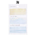 Scene WELCOME BACK Watercolor Translucent Sticky Notes Transparent Sticky Notes Vellum Sticky Notes | 60 Notes K-SCE-1