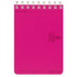 Kokuyo A7 PINK Soft Ring Notebook 6mm Dotted Ruled Line Mini Type Reporter Style Notebook Flip Up Notebook | 80 Sheets SV378BT