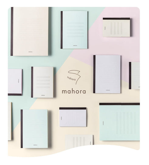 Oguno B6 MAHORA MINT Green 5mm Ruled Light Suppressing Notebook Reduced Glare Paper Developmental Disabilities Good Design Award | OGN-M311