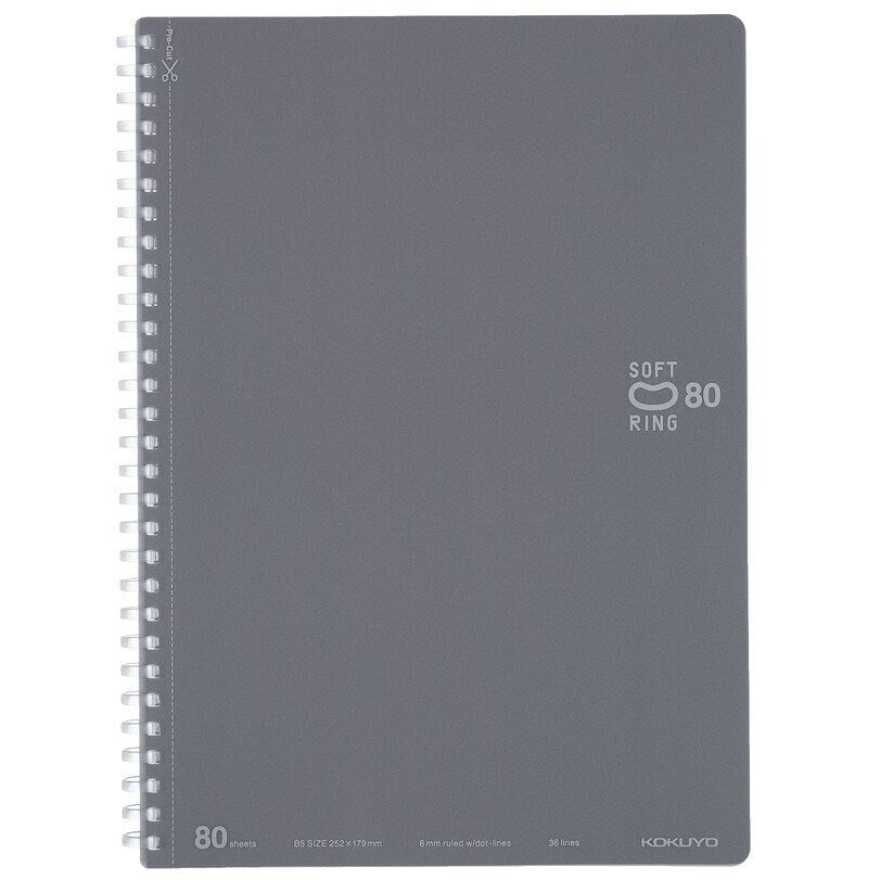 Kokuyo B5 Campus DARK PINK B5 Smart Ring Binder Notebook Sp706 26