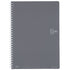 Kokuyo B5 Soft Ring B5 GRAY Notebook Dotted Line 6mm Rule | 80 Sheets SV308BT