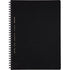 Kokuyo B5 Soft Ring BUSINESS Series BLACK 6mm Dotted Ruled Notebook Eco Friendly Notebook | 70 Sheets SV407B