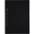 Kokuyo A5 Soft Ring BUSINESS Series BLACK 6mm Dotted Line Notebook Sustainable Notebook | 70 Sheets SV437B