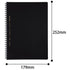 Kokuyo A5 Soft Ring BUSINESS Series BLACK 6mm Dotted Line Notebook Sustainable Notebook | 70 Sheets SV437B