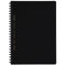 Kokuyo A5 Soft Ring BUSINESS Series BLACK 5MM GRID Notebook Sustainable Notebook | 70 Sheets SV437S5