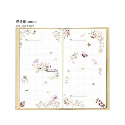 MU Lifestyle Print-On Stickers Rub -On Stickers Transfer Stickers Translucent Stickers 184 | Butterflies Butterfly Life Is Beautiful