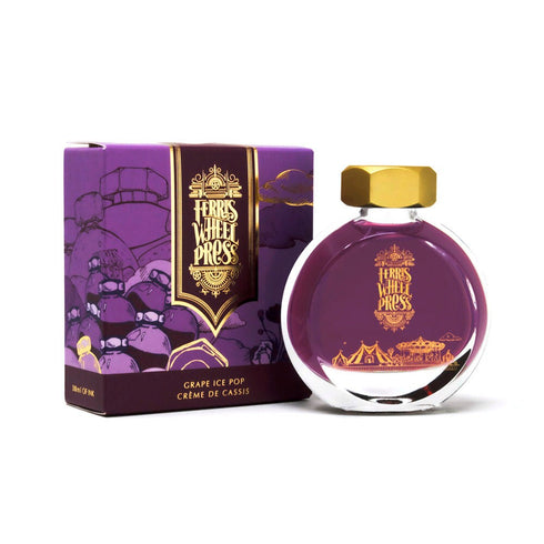 Ferris Wheel Press GRAPE ICE POP Fountain Pen Ink Dip Pen Ink Calligraphy Ink Bottle Ink | 38ml