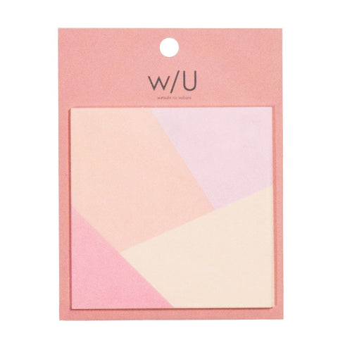 Nakabayashi WISTERIA Watashi No Sobani W/U Series Transparent Sticky Note Translucent Sticky Notes Vellum Sticky Notes | WU-FSTL 20 Sheets