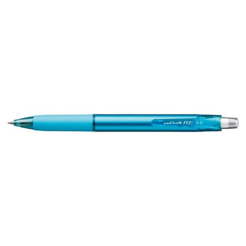 Uni-ball R:E SKY BLUE Ink Erasable Gel Pen 0.5mm Gel Pen Removable Gel Pen Green Body | URN-180-05