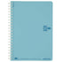 Kokuyo B6 Soft Ring B6 LIGHT BLUE Notebook Dotted Line 6mm Rule | SV348BT 80 Sheets