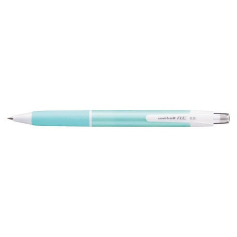 Uni-ball R:E Pastel LAVENDER Barrel Off-Black Ink Erasable Gel Pen 0.5mm Gel Pen Removable Gel Pen Green Body | URN-180C-05