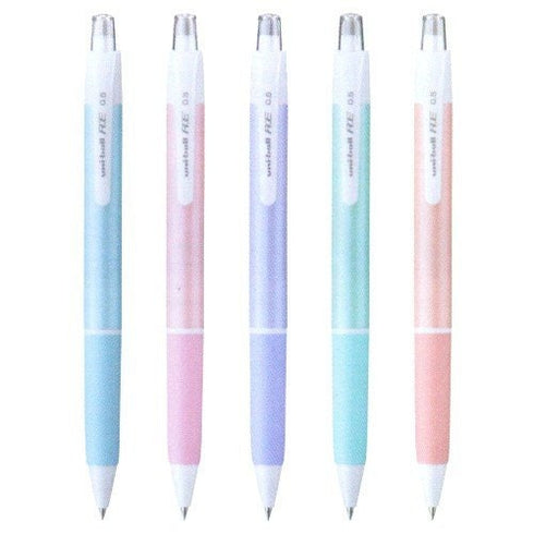 Uni-ball R:E Pastel MINT GREEN Barrel Off-Black Ink Erasable Gel Pen 0.5mm Gel Pen Removable Gel Pen Green Body | URN-180C-05