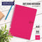 Kokuyo A5 Soft Ring PINK Notebook Dotted Line 6 mm Rule | 80 Sheets SV338BT