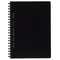 Kokuyo B6 Soft Ring BLACK Notebook 5mm Grid Notebook 5mm Graph Notebook | SV447S5 80 Sheets