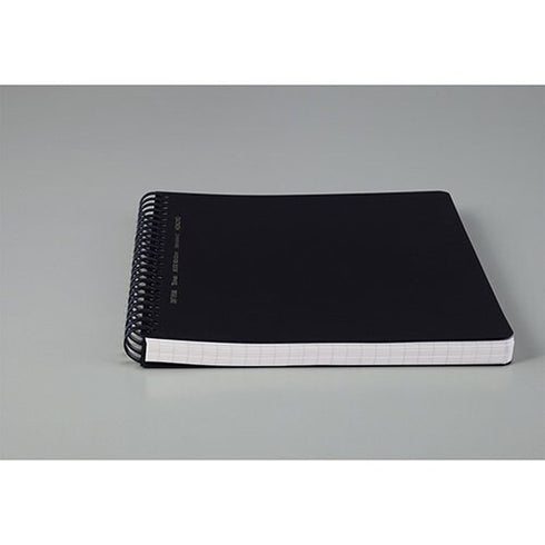 Kokuyo B6 Soft Ring BLACK Notebook 5mm Grid Notebook 5mm Graph Notebook | SV447S5 80 Sheets