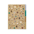Midori A5 COFFEE 3 Pocket Clear Folder MD Folder Water Resistant Folder | 220mm X160mm
