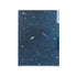 Midori A5 STARRY 3 Pocket Clear Folder MD Folder Water Resistant Folder | 220mm X160mm