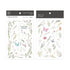MU Lifestyle Print-On Stickers Rub -On Stickers Transfer Stickers Translucent Stickers 183 | Butterflies Butterfly Lavender Wildflowers