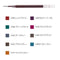 Zebra Sarasa CAMEL YELLOW Refill 0.5mm Sarasa Grand Refill Single Refill Gel Ink Refill Sarasa Vintage Refill | JF-0.5