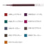 Zebra Sarasa CAMEL YELLOW Refill 0.5mm Sarasa Grand Refill Single Refill Gel Ink Refill Sarasa Vintage Refill | JF-0.5