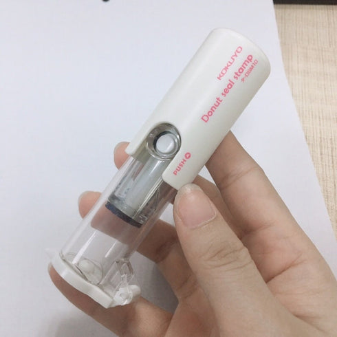 Kokuyo Clear REFILL Hole Seal Hole Reinforcements Paper Hole Repair REFILL Notebook Reinforcement Labels Reinforcement Applicator | PS3N