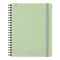 Kokuyo B6 SOOOFA GREEN Soft Ring Notebook 4mm GRID Kokuyo Soft Ring Notebook | SV748S4 80 Sheets