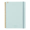 Kokuyo A5 SOOOFA Light BLUE Soft Ring Notebook 4mm GRID Kokuyo Soft Ring Notebook | SV738S4 80 Sheets