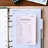 PLEPIC STICKY Index It Sticky Notes Memo Notes Shopping List To Do List Expense Record Daily Memo Weekly Memo Monthly | 102 X 70mm 50 Sheets