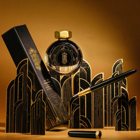 Ferris Wheel Press ROARING PATINA SHIMMER Fountain Pen Ink Dip Pen Ink Calligraphy Ink Bottle Ink | 38ml