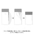 Midori A5 SLIM With Flap Peace DOVE White Birds 3 Pocket Clear Folder MD Folder Water Resistant Folder | 221.5mm X 126mm