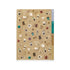 Midori A5 COFFEE 3 Pocket Clear Folder MD Folder Water Resistant Folder | 220mm X160mm