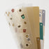 Midori A5 COFFEE 3 Pocket Clear Folder MD Folder Water Resistant Folder | 220mm X160mm