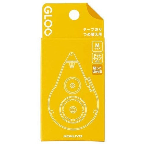 Kokuyo Gloo MEDIUM REFILL REMOVABLE Sticky Note Glue Invisible Glue Repositionable Glue | G401-08