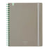 Kokuyo B6 SOOOFA Light BLUE Soft Ring Notebook 4mm GRID Kokuyo Soft Ring Notebook | SV748S4 80 Sheets