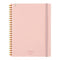 Kokuyo A5 SOOOFA PINK Soft Ring Notebook 4mm GRID Kokuyo Soft Ring Notebook | SV738S4 80 Sheets