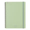 Kokuyo A5 SOOOFA GREEN Soft Ring Notebook 4mm GRID Kokuyo Soft Ring Notebook | SV738S4 80 Sheets