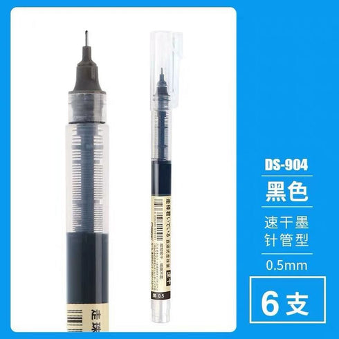 Dianshi ROSE CLASSIC Series Saturated Ink Large Capacity Pen 0.5mm Smooth Gel Pen Best Gel Pen Saturated Ink | DS904 Highly Recommend